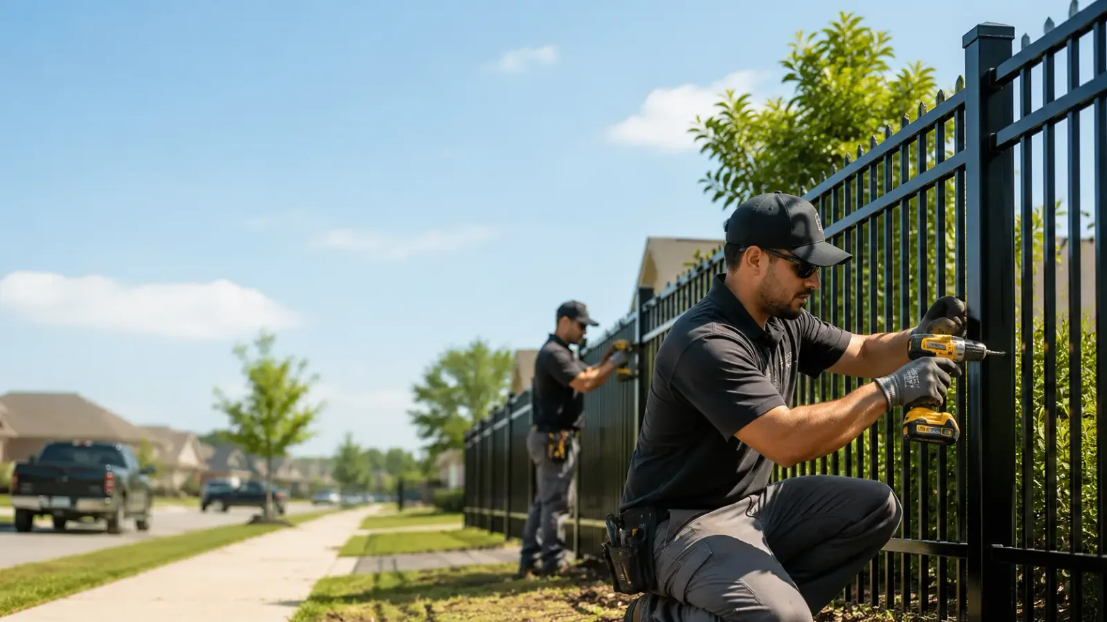 Metal Fence Installation in Carnegie, OK
